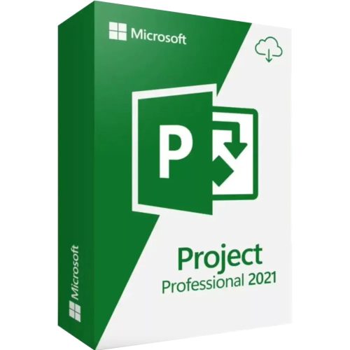 Microsoft Project Professional 2021 (2 Geräte) (Online-Aktivierung)