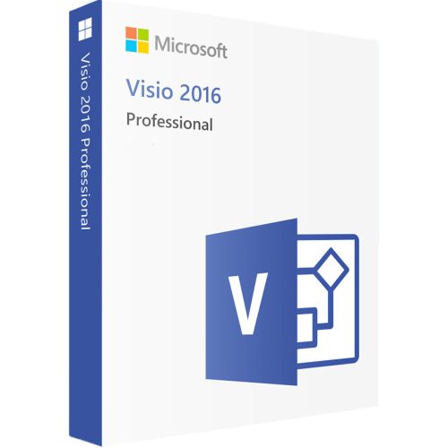 Microsoft Visio Professional 2016 (2 Geräte) (Online-Aktivierung)