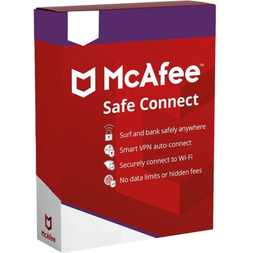 McAfee Safe Connect VPN (5 Geräte / 1 Jahr)