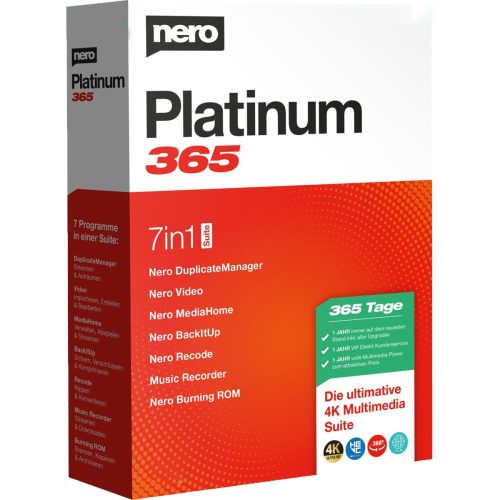 Nero Platinum 365 (1 Gerät / 1 Jahr)