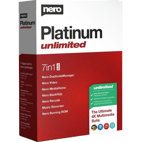 Nero Platinum Unlimited (1 Gerät / Lifetime)