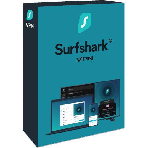 Surfshark VPN (Unlimited Geräte / 1 Jahr)