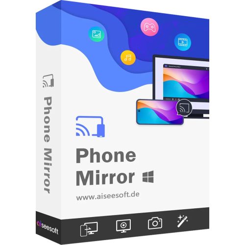 Aiseesoft Phone Mirror (1 Gerät / 1 Jahr)