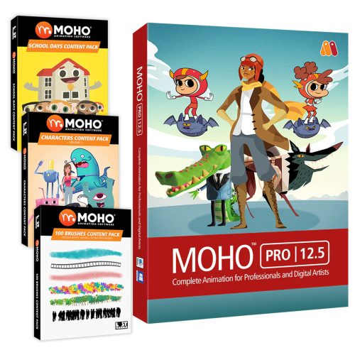 MOHO Pro 12.5 Bundle (1 Gerät / Lifetime) (Windows / Mac)
