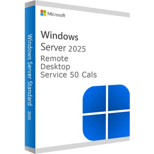 Microsoft Windows Server 2025 Remote Desktop Services Device CAL (50 Geräte)